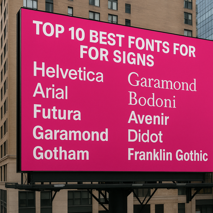The Ultimate Guide to the Best Fonts for Signs: Elevate Your Design with These Letter Fonts for Signs