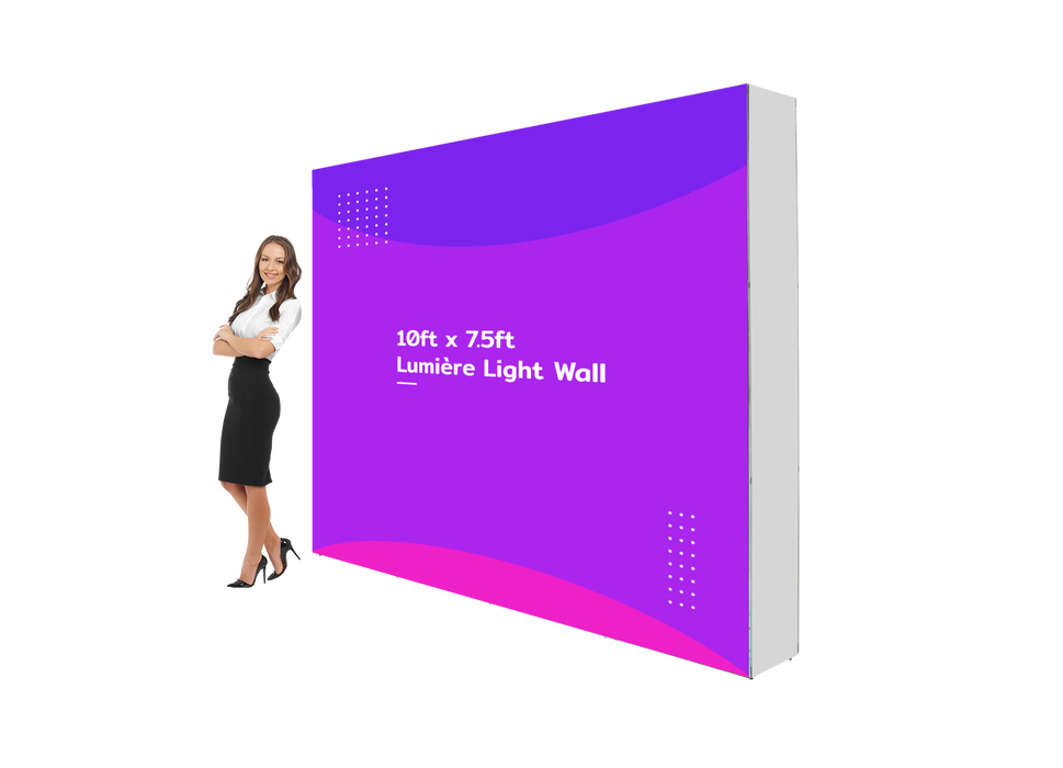 10ft x 7.5ft Lumière Light Wall (Backlit)