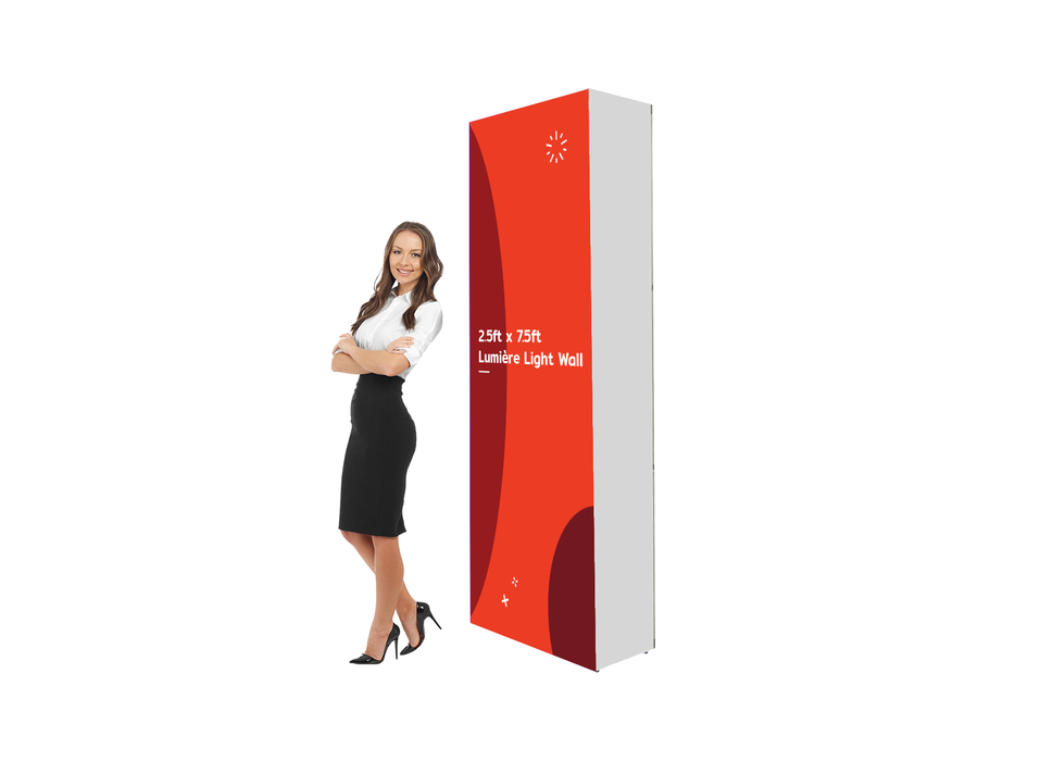 2.5ft x 7.5ft Lumière Light Wall (Backlit)