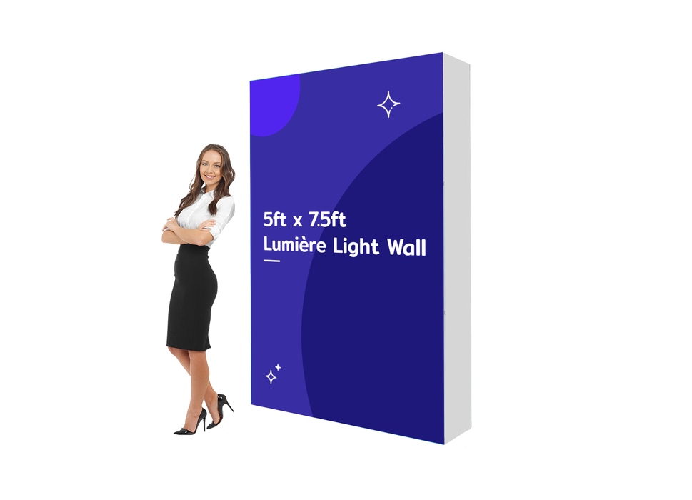 5ft x 7.5ft Lumière Light Wall (Backlit)