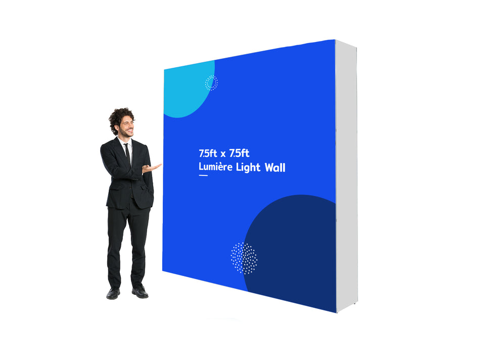 7.5ft x 7.5ft Lumière Light Wall (Backlit)