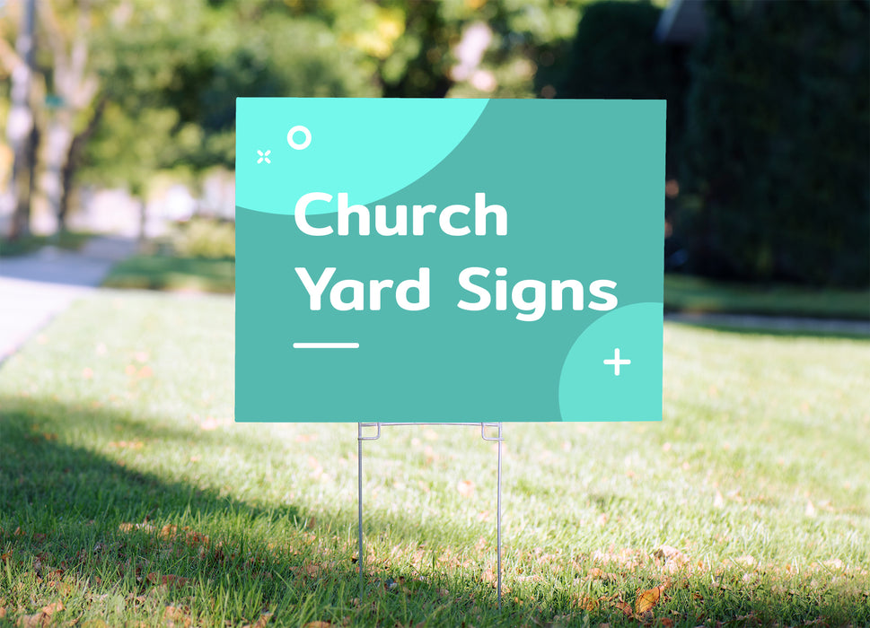Church Yard Signs