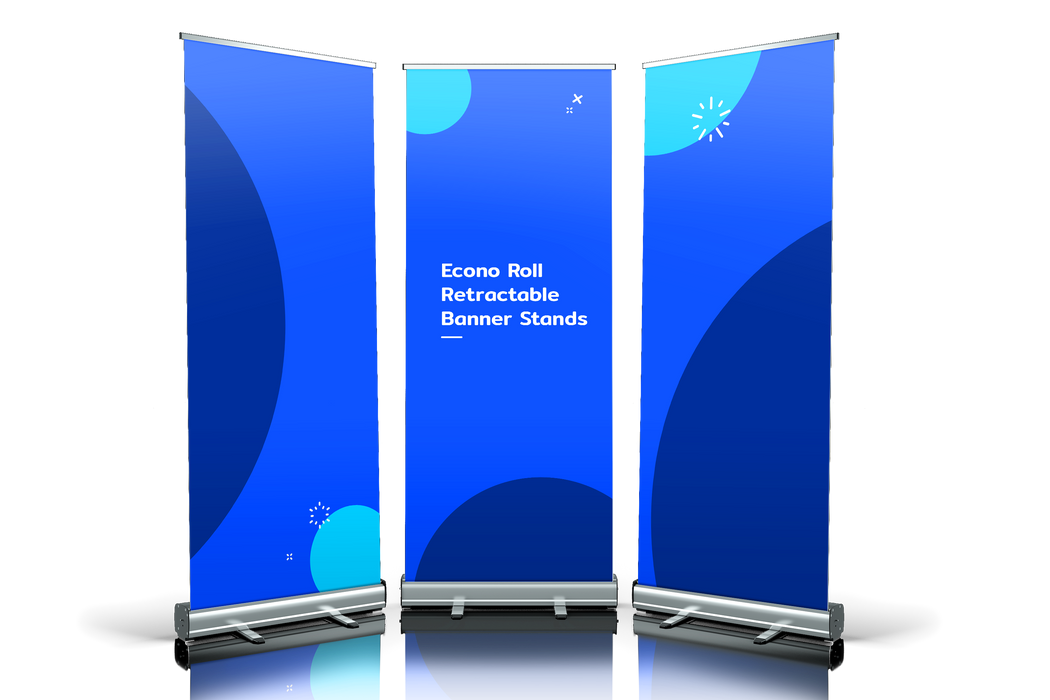 Econo Roll Retractable Banner Stands