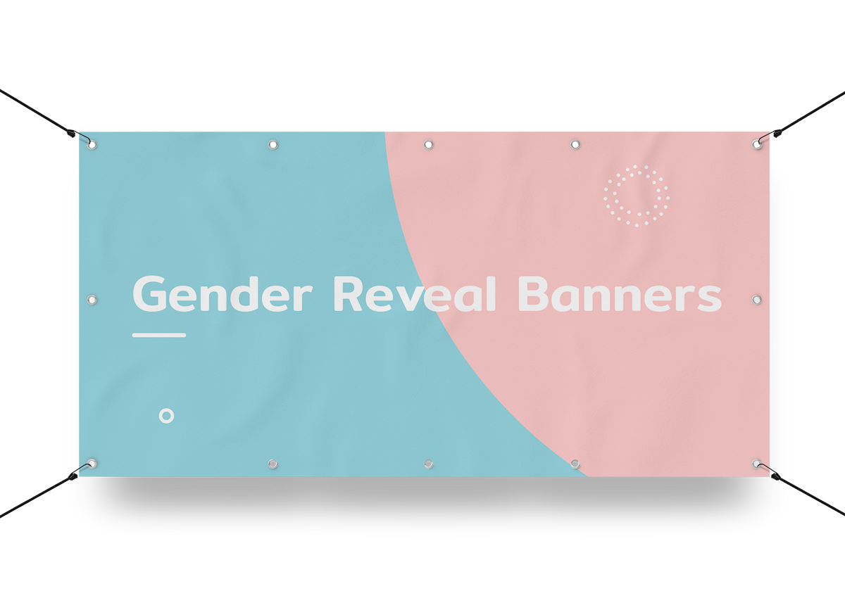 Gender Reveal Banners — Banner Printing Phoenix