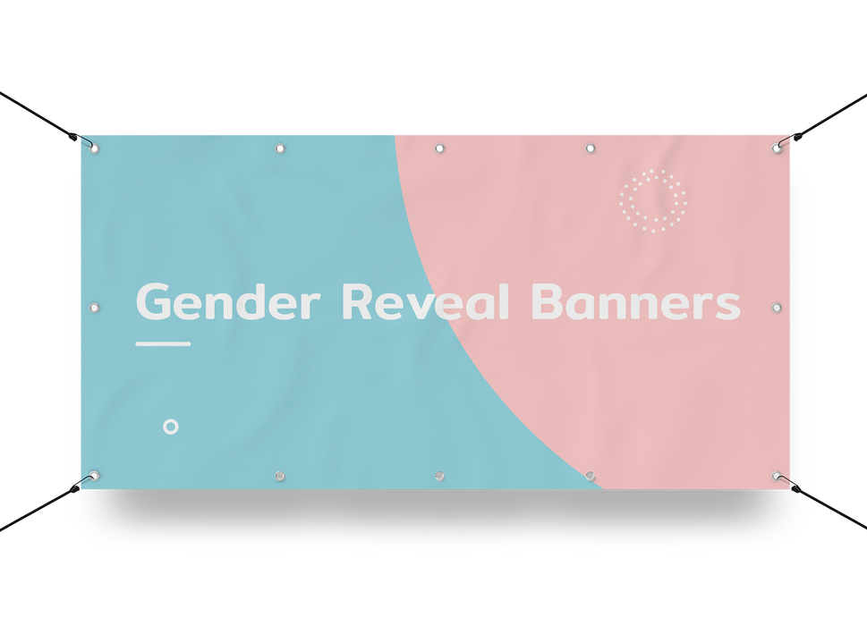 Gender Reveal Banners
