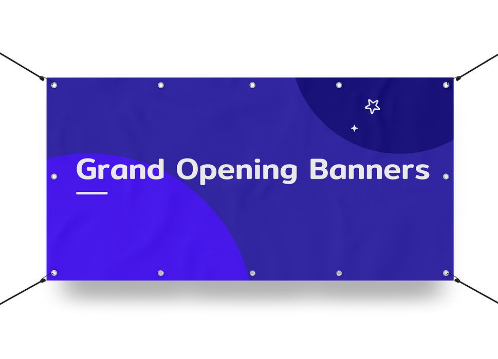 Grand Opening Banners