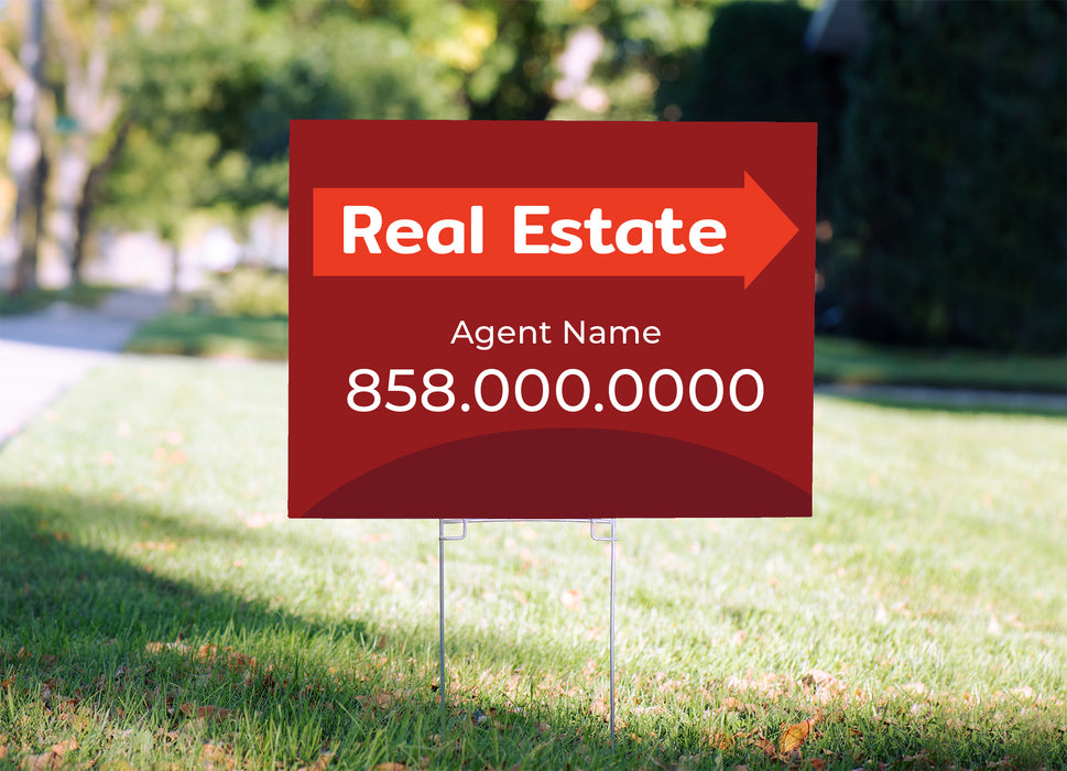 Real Estate Yard Signs