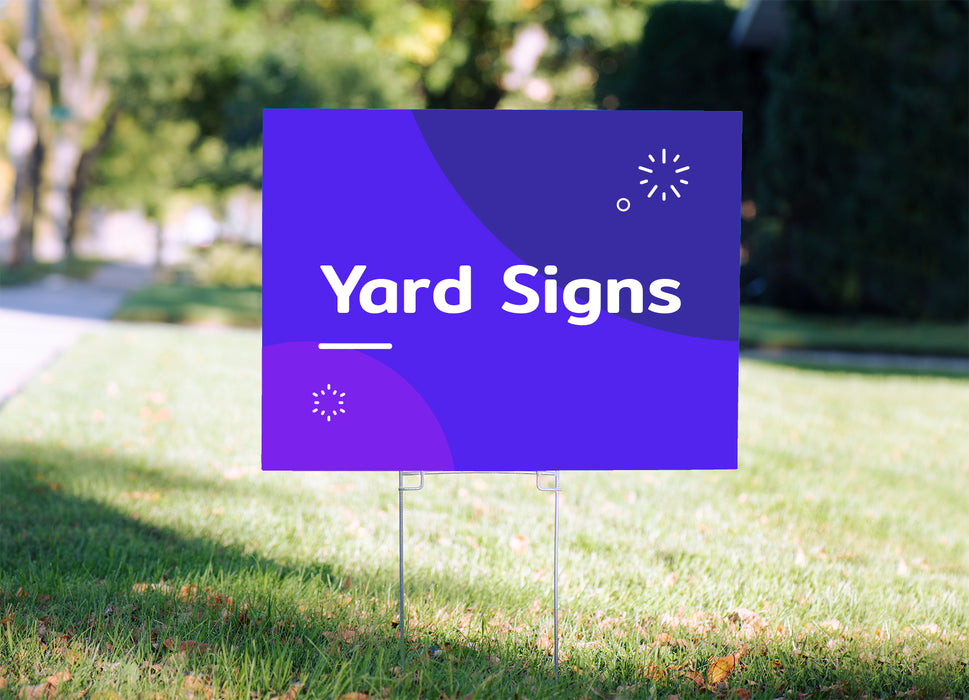 Standard Yard Signs