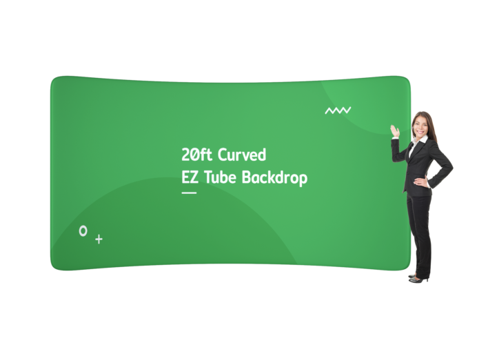 San Diego 20ft Curved EZ Tube Backdrop Printing San Diego 20ft Curved EZ Tube Backdrop Printing
