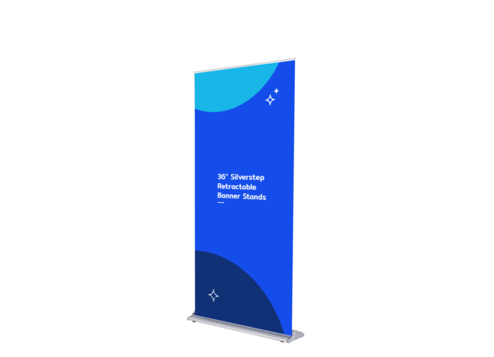 San Diego 36” Silverstep Retractable Banner Stands Printing San Diego 36” Silverstep Retractable Banner Stands Printing
