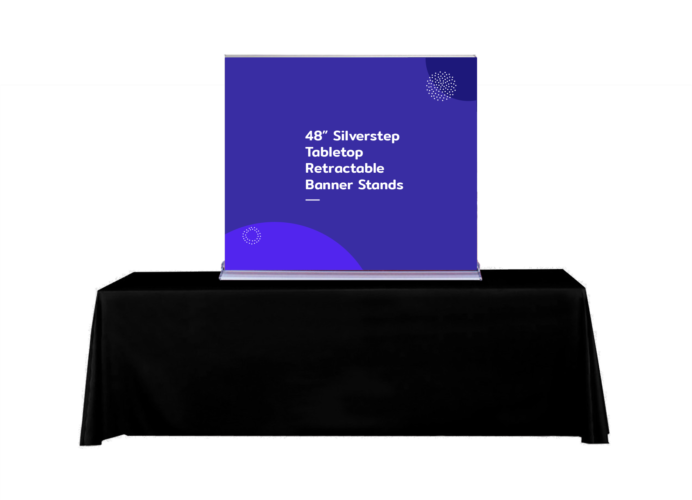 San Diego 48” Silverstep Tabletop Retractable Banner Stands Printing San Diego 48” Silverstep Tabletop Retractable Banner Stands Printing