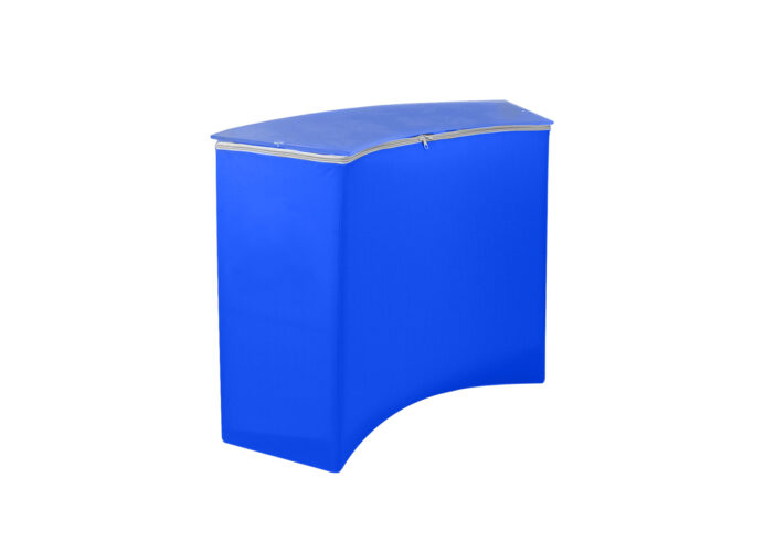 Phoenix EZ Fabric Counter Displays, Curved Single Printing