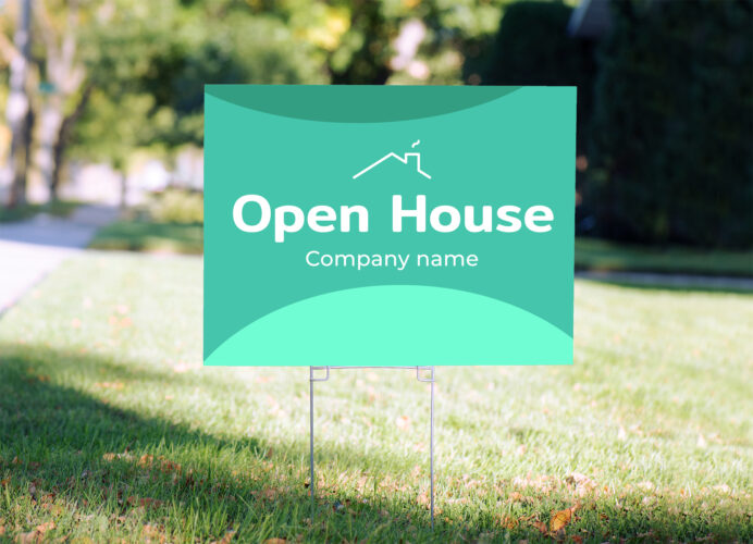 San Diego Open House Yard Signs Printing