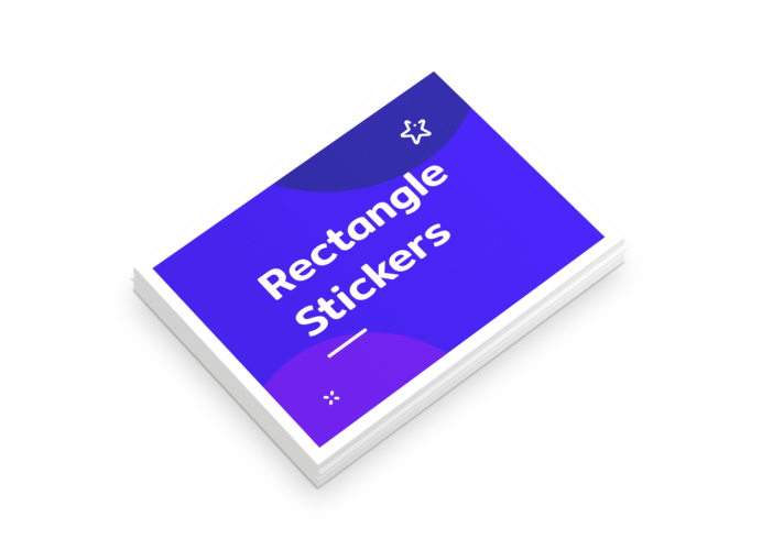 San Diego Rectangle Stickers Printing San Diego Rectangle Stickers Printing