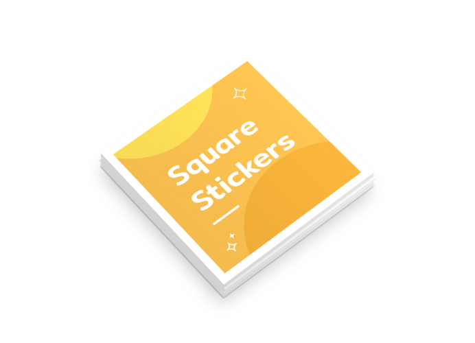 San Diego Square Stickers Printing San Diego Square Stickers Printing