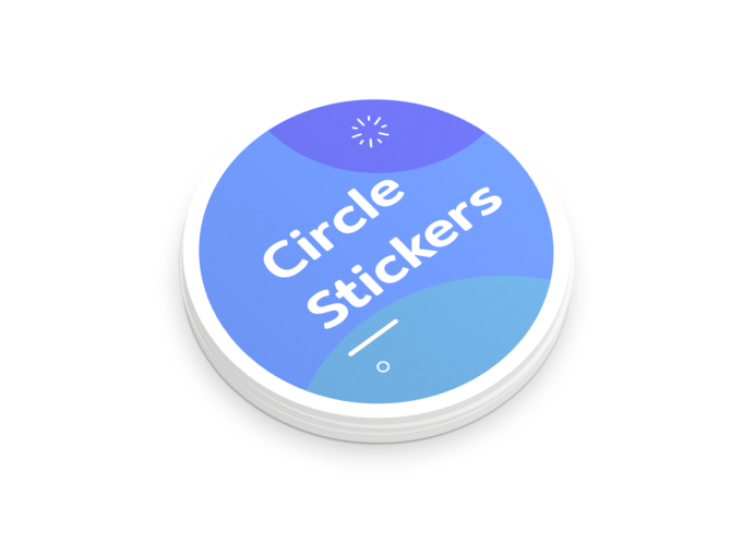 San Diego Circle Stickers Printing San Diego Circle Stickers Printing