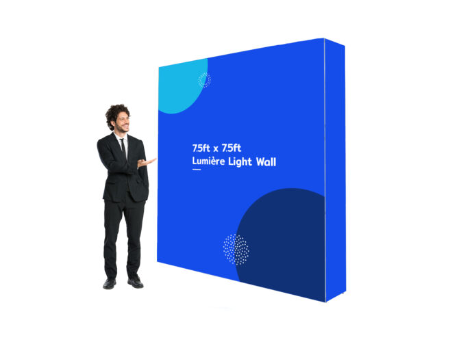 Phoenix 7.5ft x 7.5ft Lumière Light Wall Printing