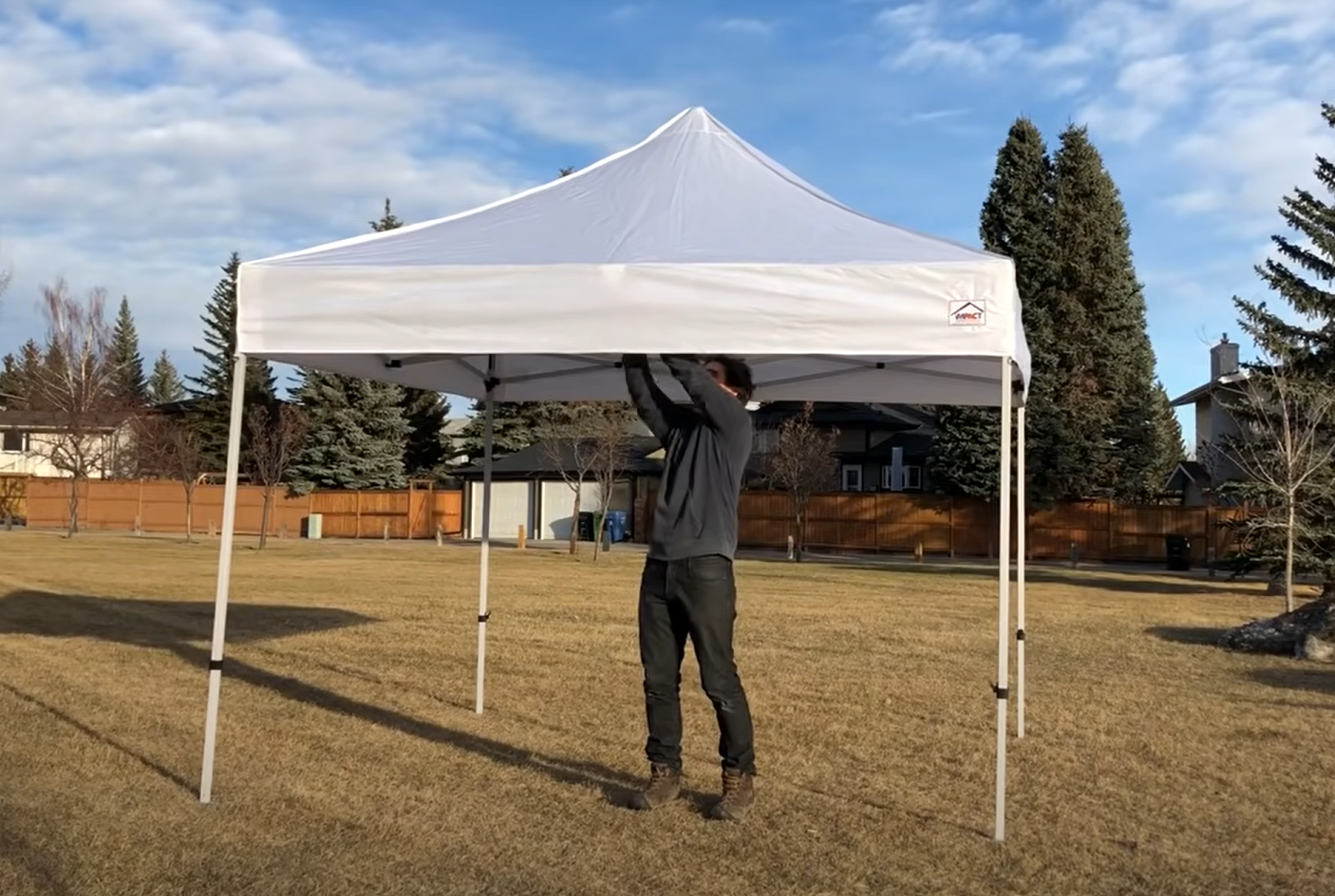 How to set up a canopy tent?